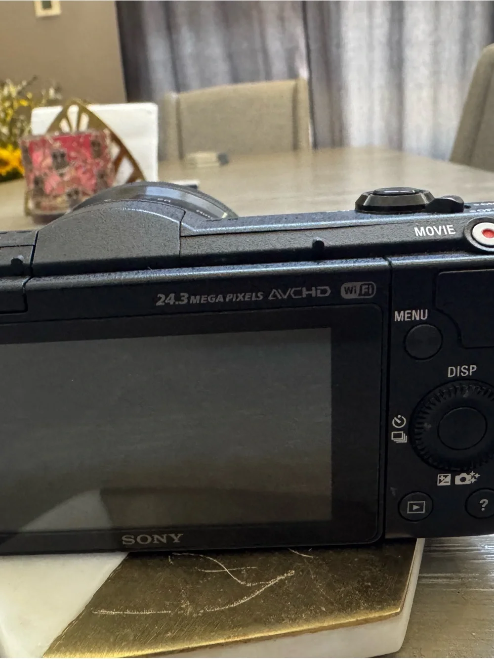 Sony Black Alpha Mirrorless Camera with 16-50mm OSS Lens